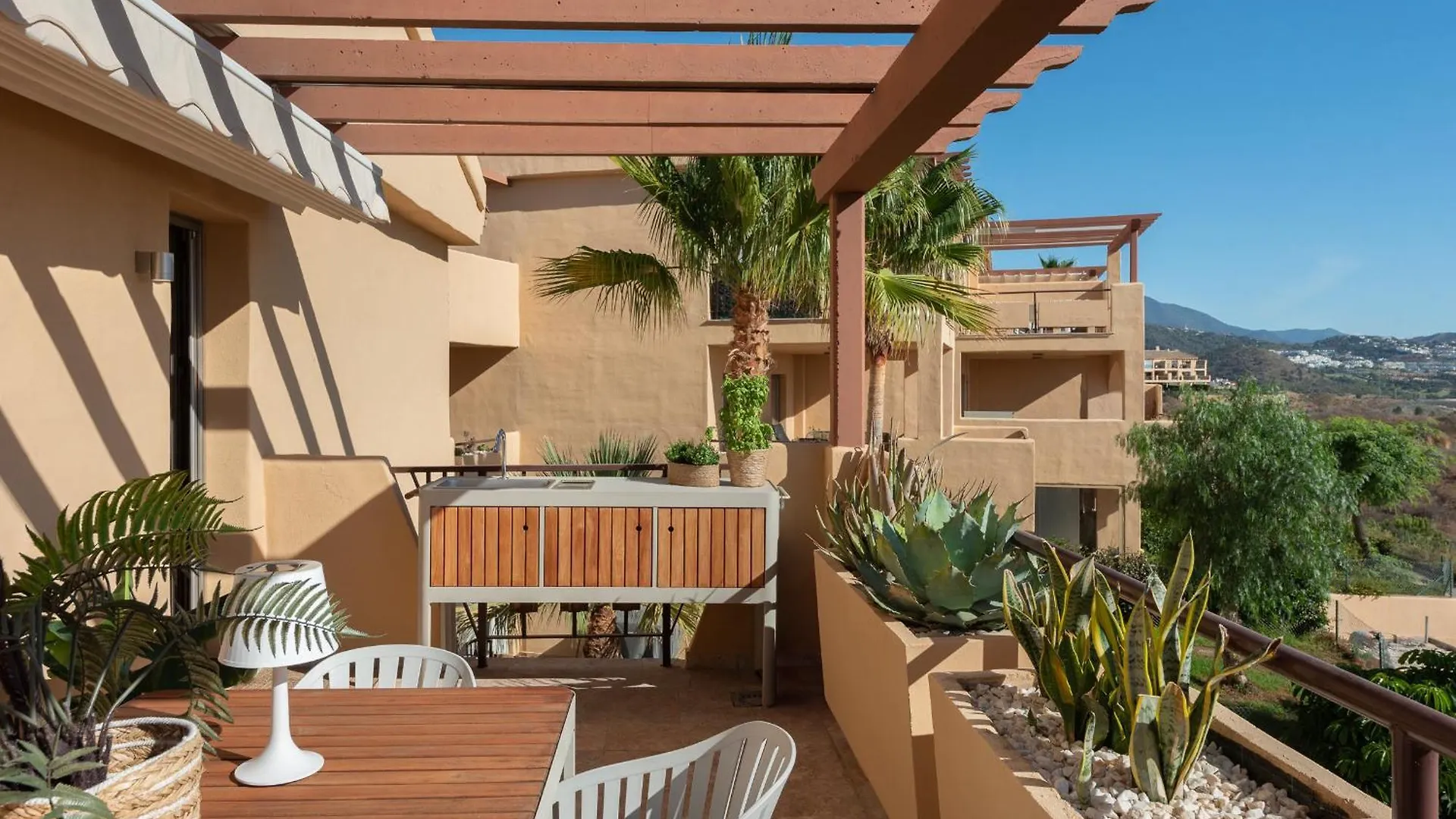 Beautiful Penthouse With Ethnic Interiors Apartment Estepona